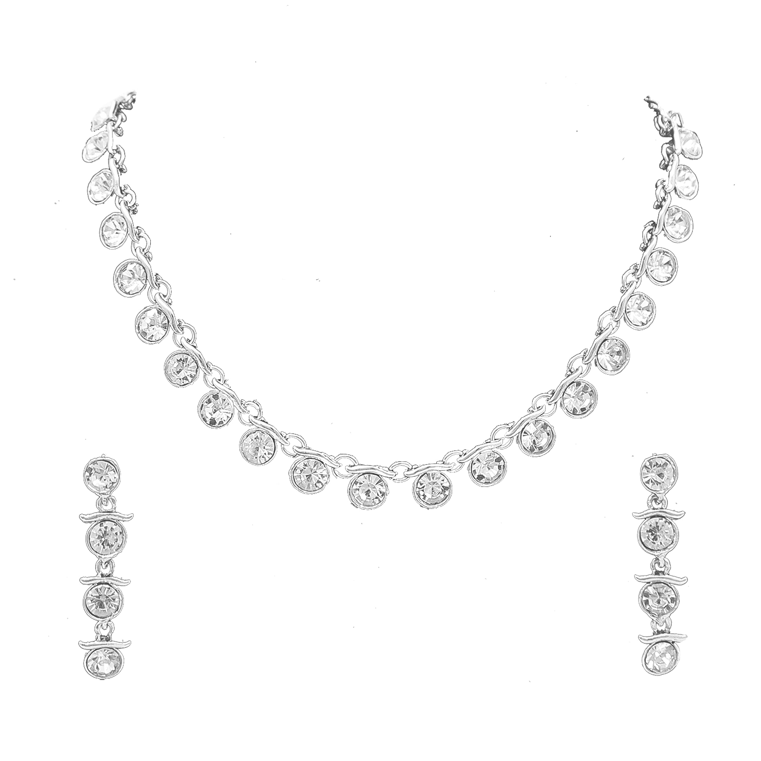 See full amazon price history chart for Saiyoni Valentine Gift For Latest Stylish Round Shape Design Austrian Diamond Silver Plated Choker Necklace With Earring Jewellery Set For Women Saiyoni Valentine Gift For Latest Stylish Round Shape Design Austrian Diamond Silver Plated Choker Necklace With Earring Jewellery Set For Women (B09SHV2JRS) Amazon Price History, Amazon Price Tracker