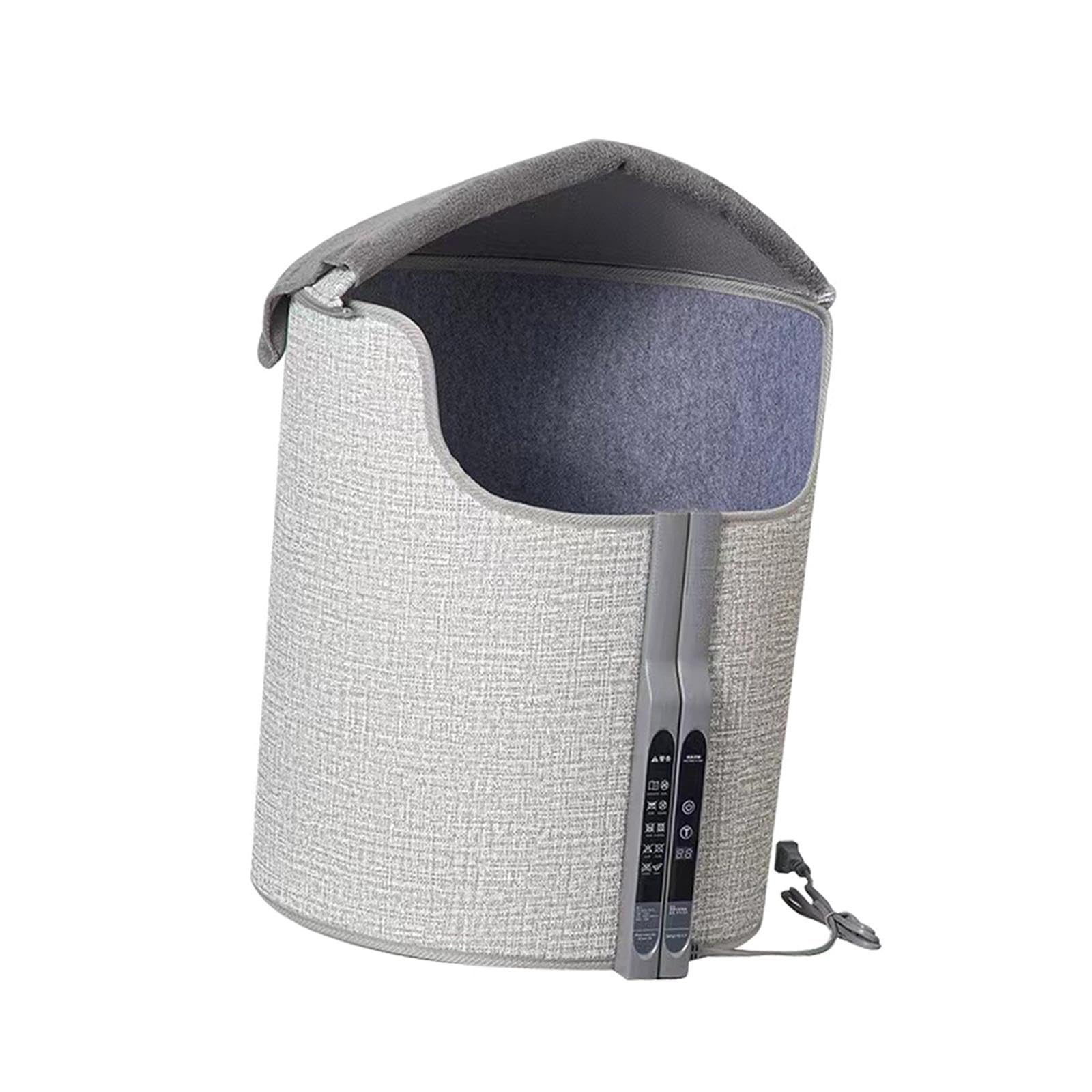 predolo Scaldapiedi Elettrico Sotto Scrivania Riscaldatore Portatile Personale Pannello Riscaldante Coperta Removibile Tessuto Non Tessuto Controllo Temperat