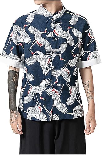 Zolimx Herren Print Kurzarm Multicolor Stehkragen lose lA ssige T-Shirt
Bluse Tops : Mikrofone