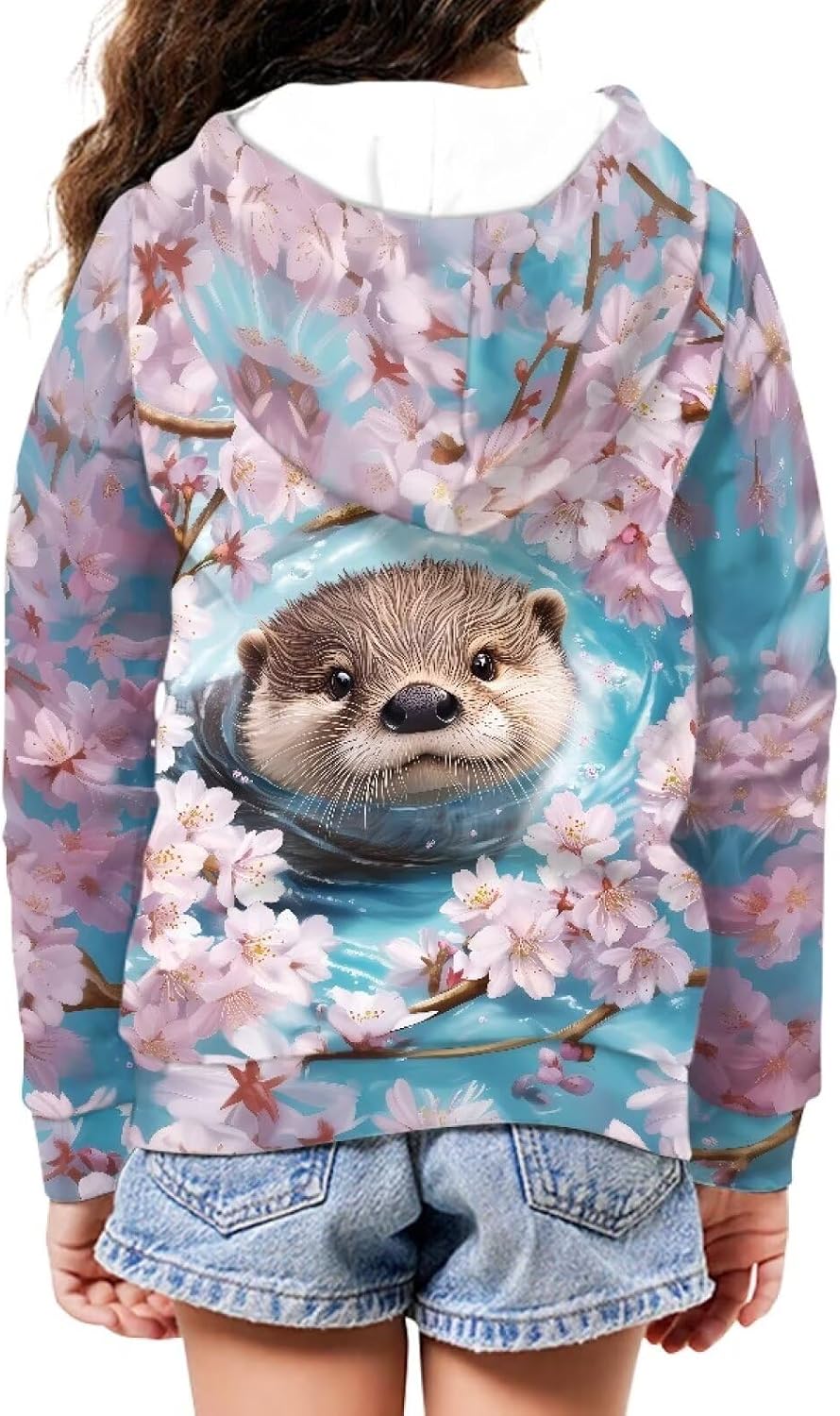 Cozeyat Girl Zip up Hoodie Sweatshirt Soft Comfy Jacket with Pocket for Girls 6-16 Years