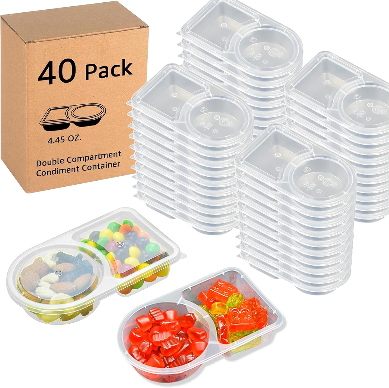 Reusable Snack Containers with Lids Reusable Snack Containers with Lids