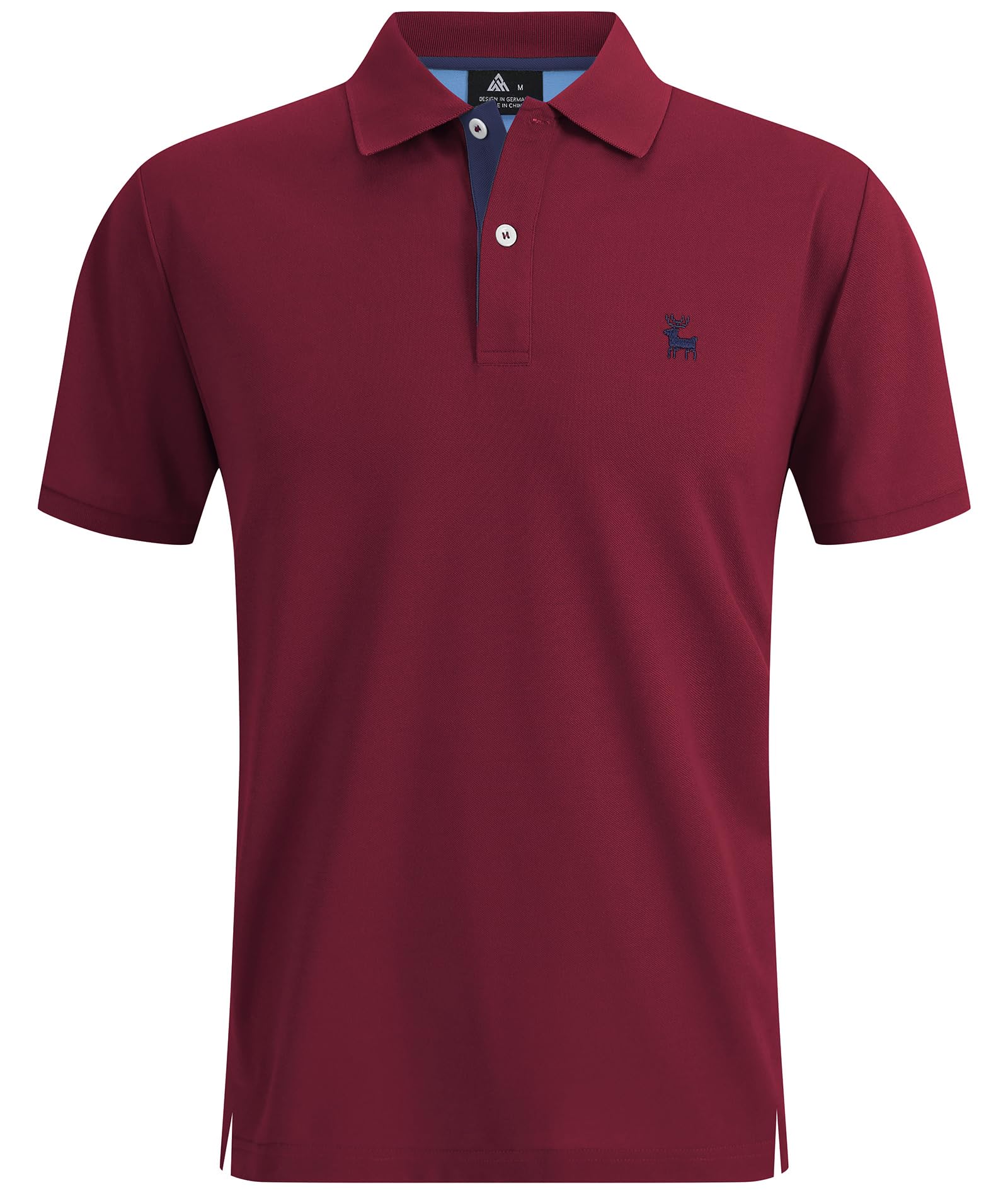 ZITY Poloshirt Herren Kurzarm Atmungsaktiv Golf Tennis T-Shirt Business Polohemd für Freizeit