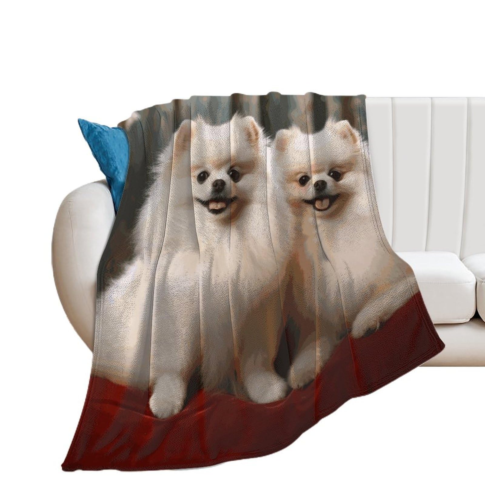 Couverture flanelle anti-froid légère et douce pour canapé et lit