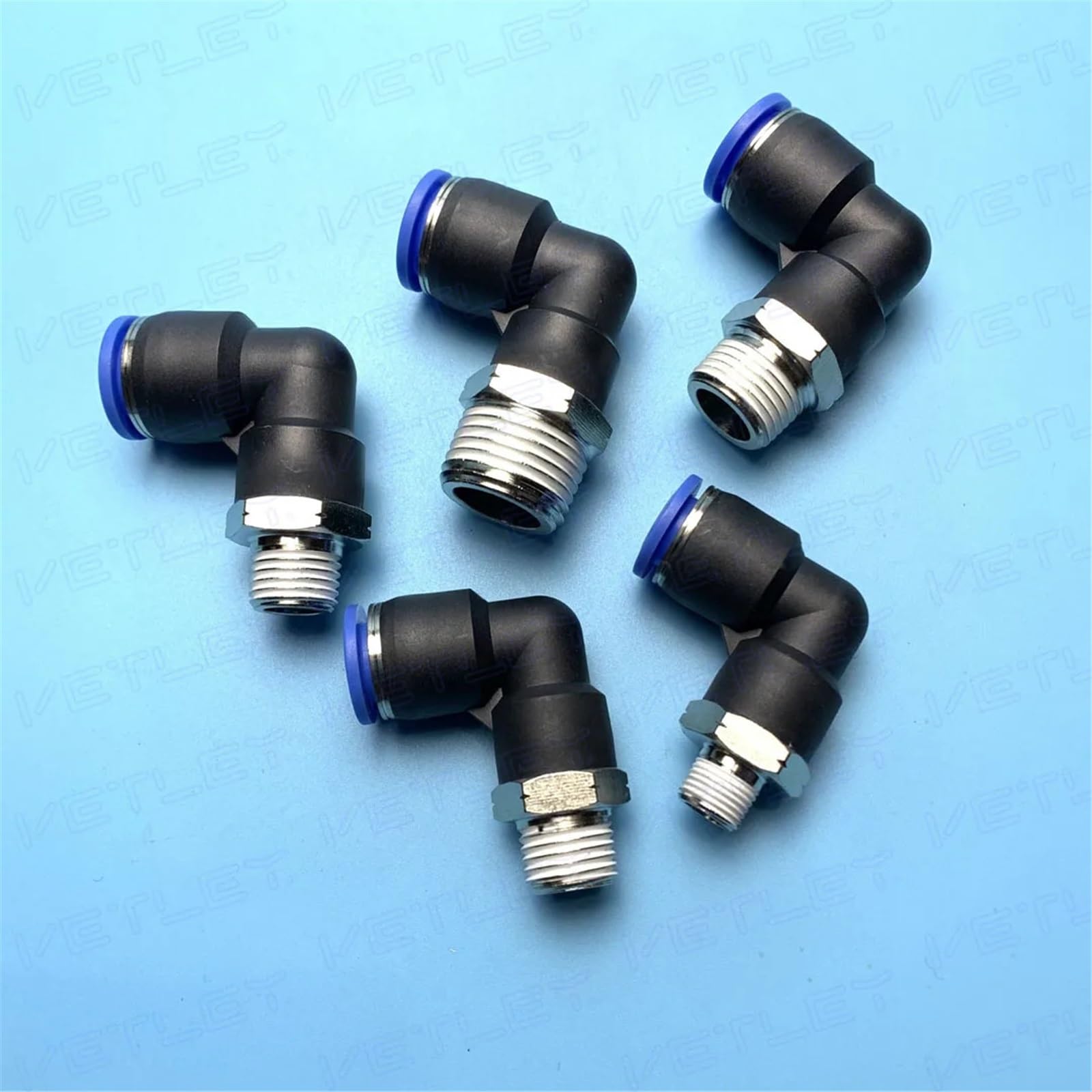 Codo de 90 grados para evitar fugas conector neumático M5