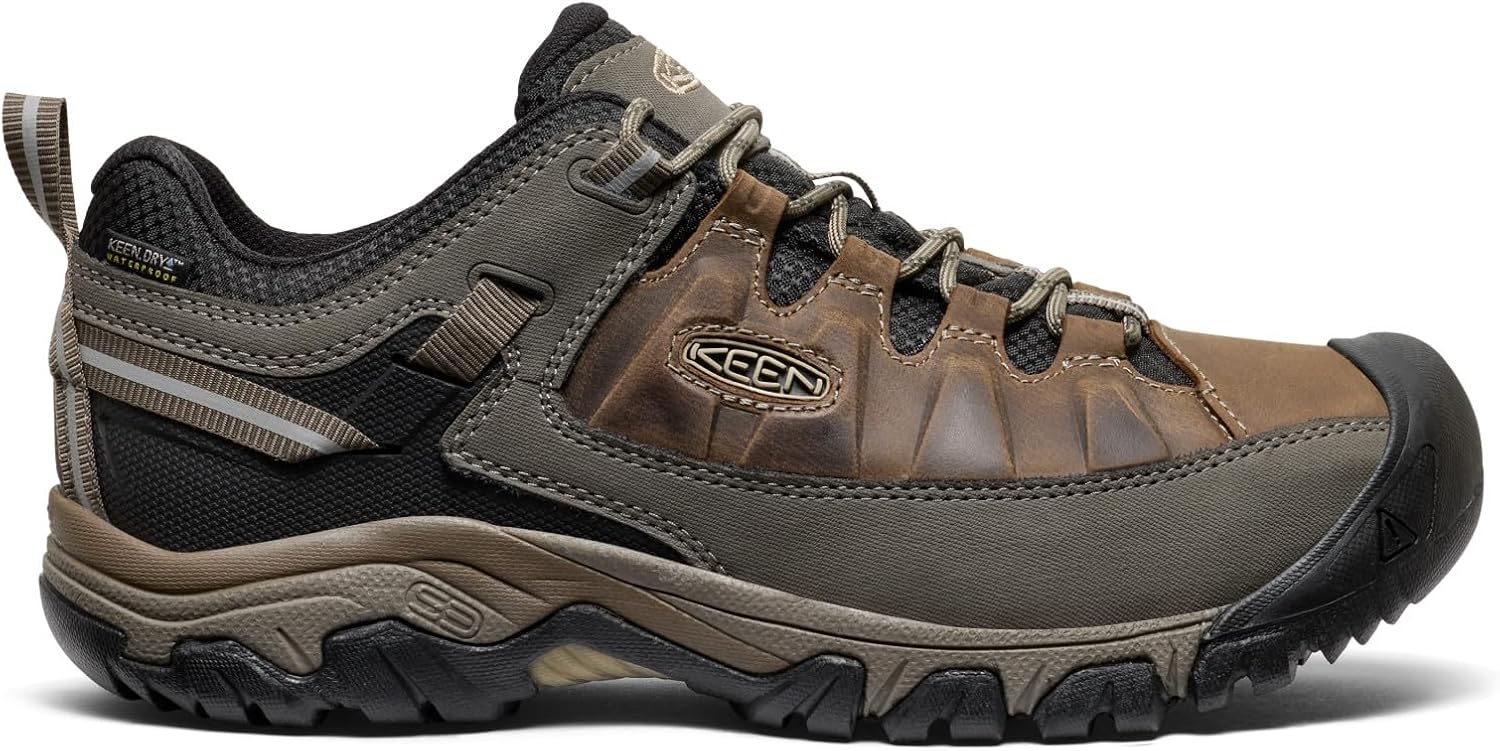 KEEN Men's Targhee III Waterproof Low Hiking Shoes