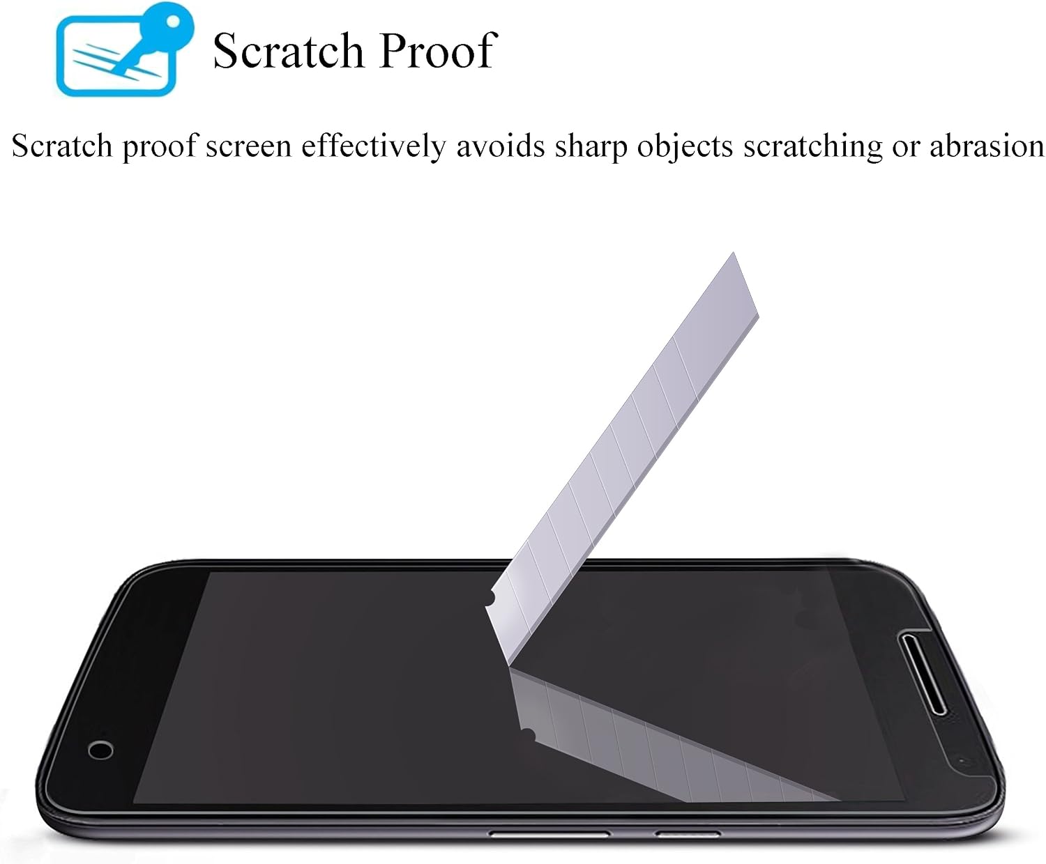 AILUN Screen Protector for Moto G4 Play Moto G Play 4th Gen 3Pack 9H Hardness Ultra Clear Anti Scratch Case Friendly Tempered Glass for Moto G4 Play Not for Moto G4 Plus Moto G4 Moto Z Play LG G4