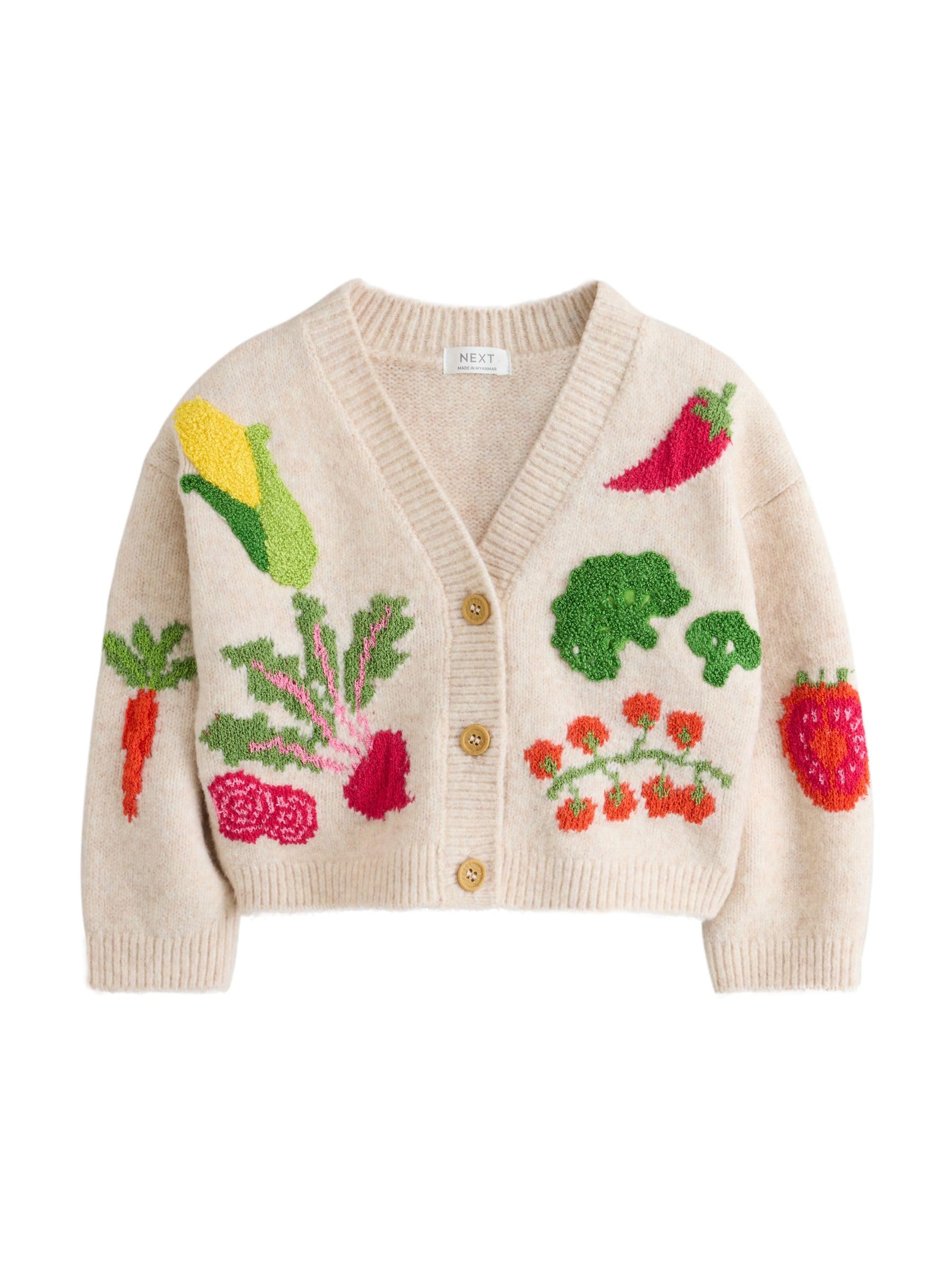 NEXT Niñas Cárdigan con Cuello de Pico