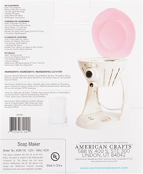 American Crafts We R Makers- Suds Soap Making Machine | Custom Soap Machine