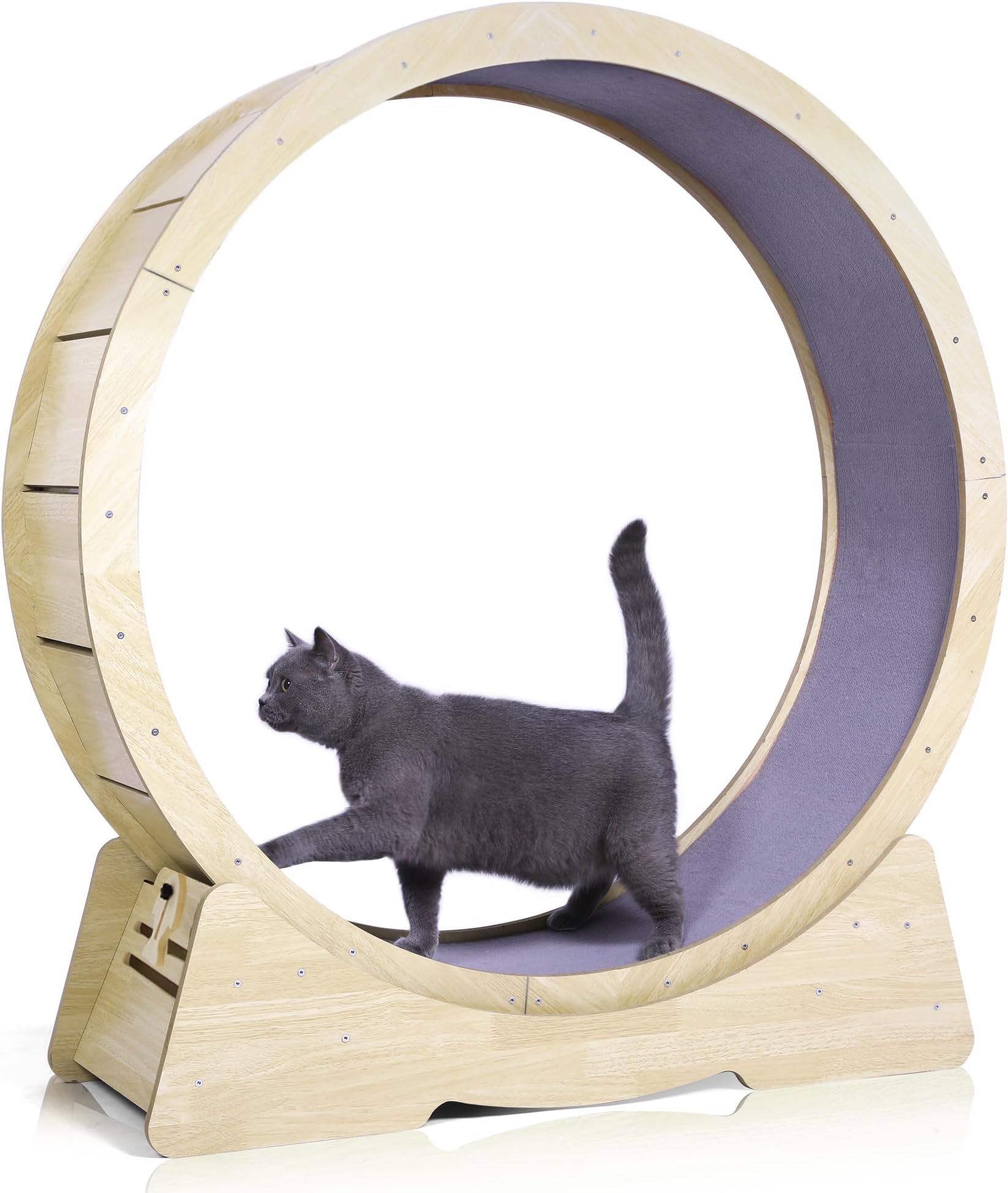 Indoor Cat Exercise Wheel Grey Cat Treadmill