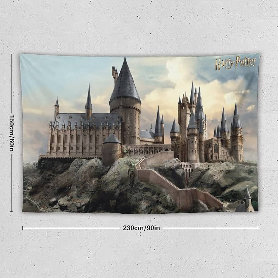 ハリーポッターのタペストリー Amazon.co.jp: ハリーポッターホグワーツ城の映画タペストリー
