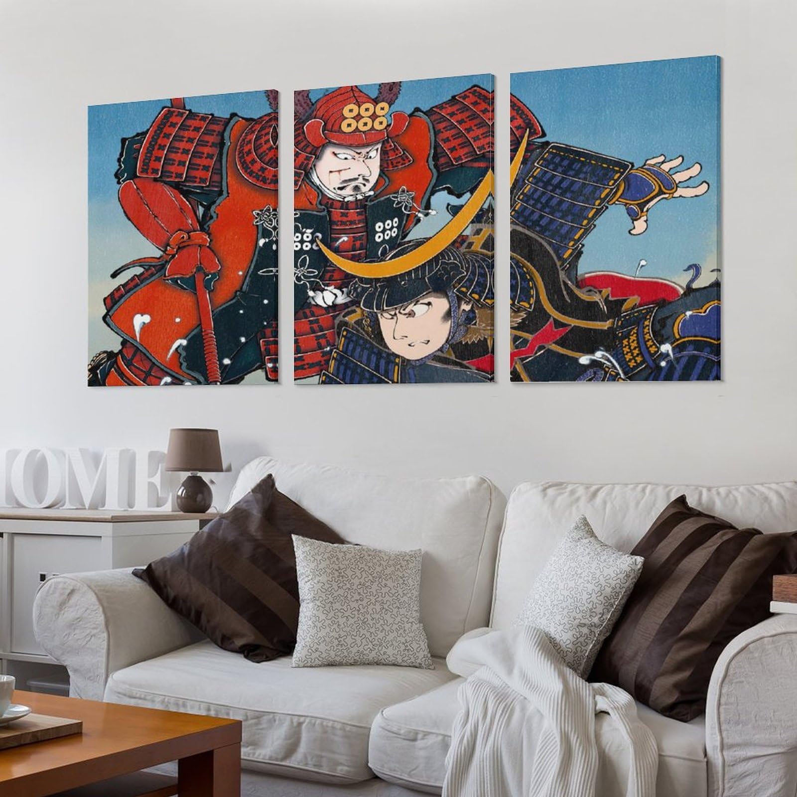 Amazon.co.jp: 戦国武将 真田幸村 伊達政宗 浮世絵 アートパネル 湿気