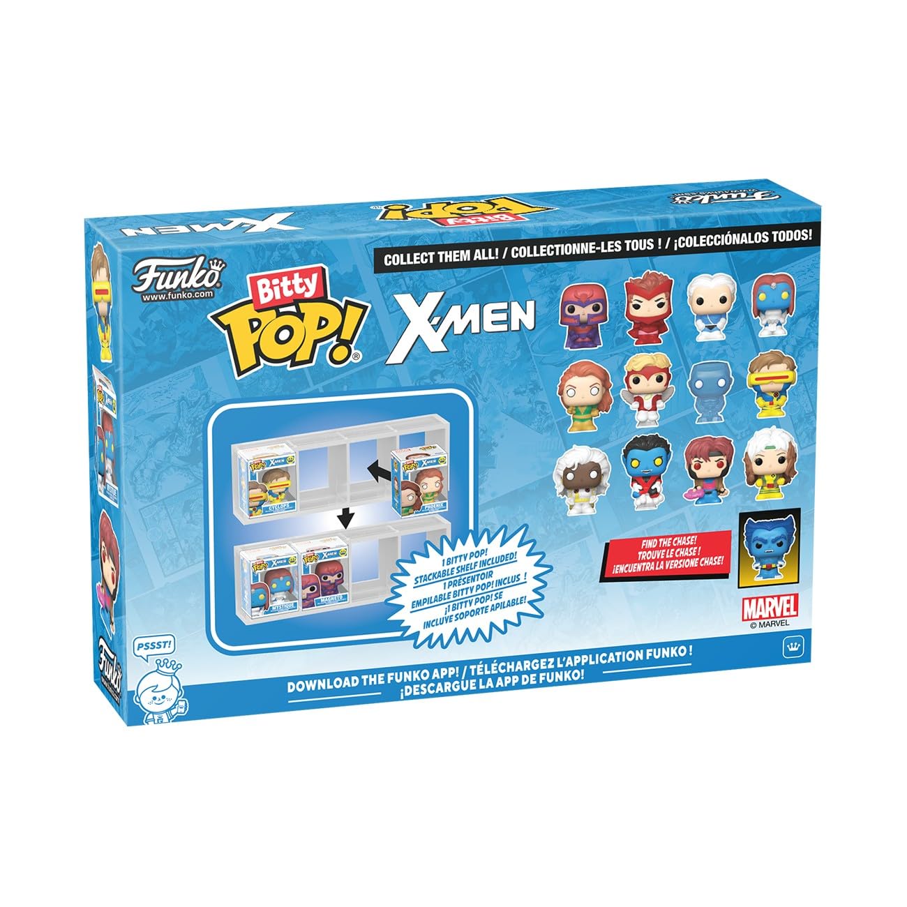 Amazon.com: Funko Bitty Pop! X-Men: Rogue, Nightcrawler, Gambit