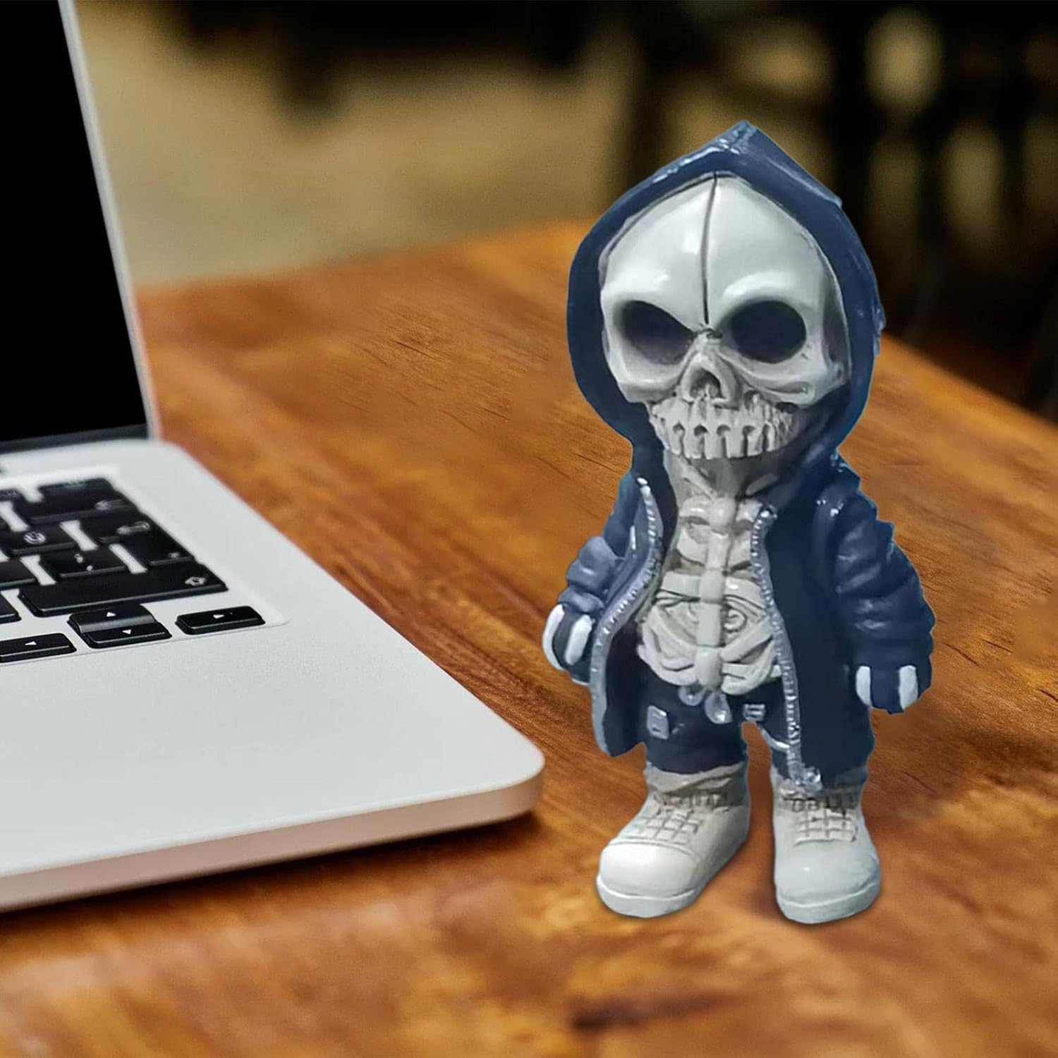 Cool Skeleton Figurines, Portable Ornaments Collectible Decorative For Halloween Party Desk Home