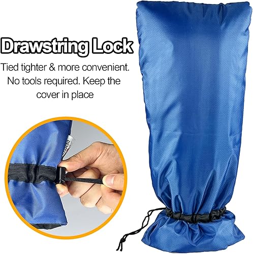 Miniatura 4 de Cubierta extendida para grifo de exterior para parque de caravanas, aislamiento Thinsulate 3M, protector de congelación para invierno y verano, 35