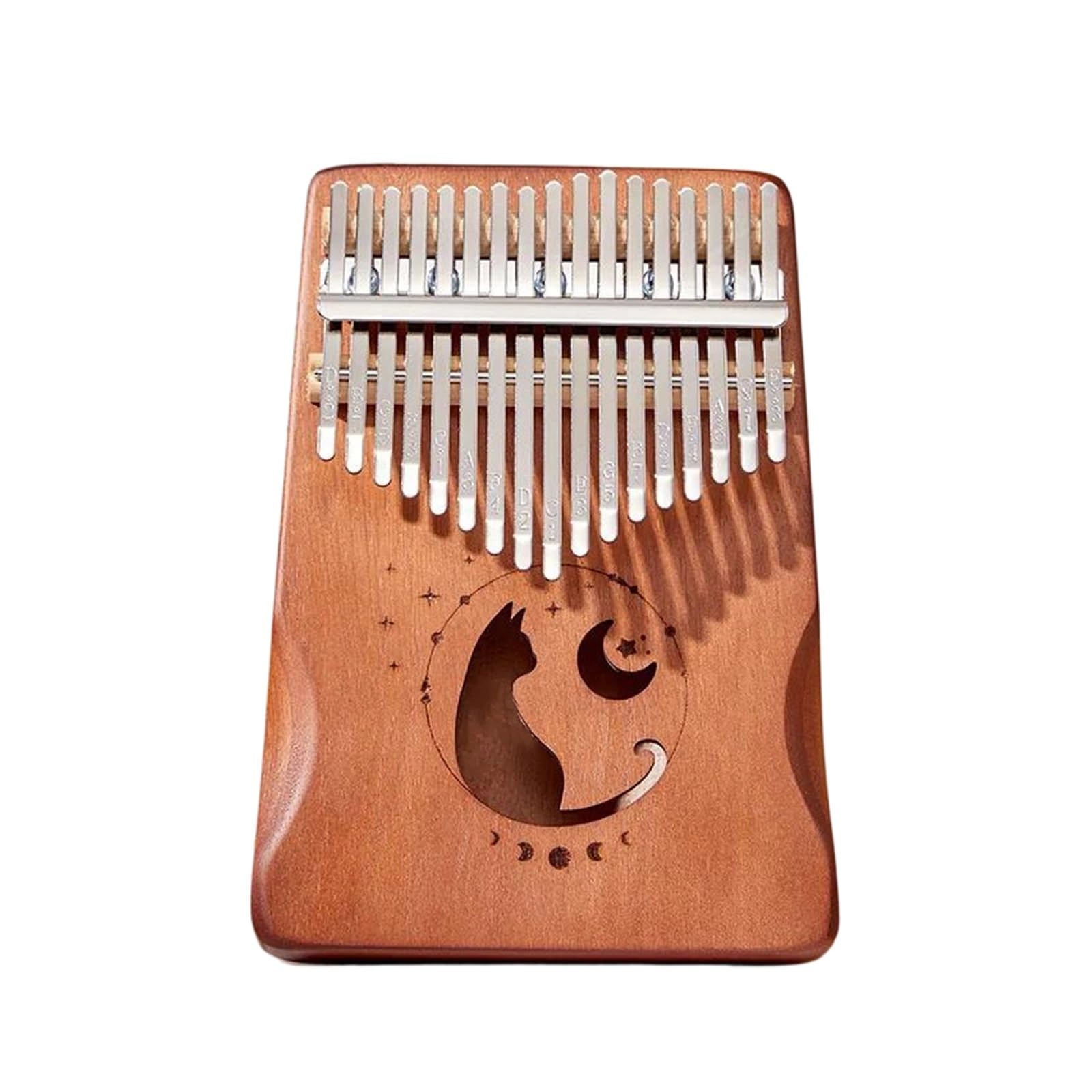 Kalimba Profesjonalny 17 Klawiszowy Instrument Muzyczny Z Litego Drewna(4)