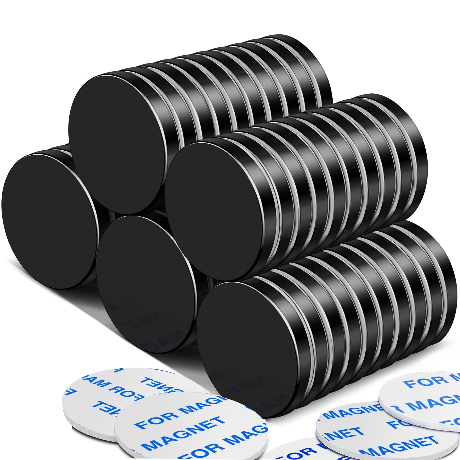 DIYMAG Strong Magnets, 24 Pack with Double Sided Adhesive Backing Powerful — Amazon image 20