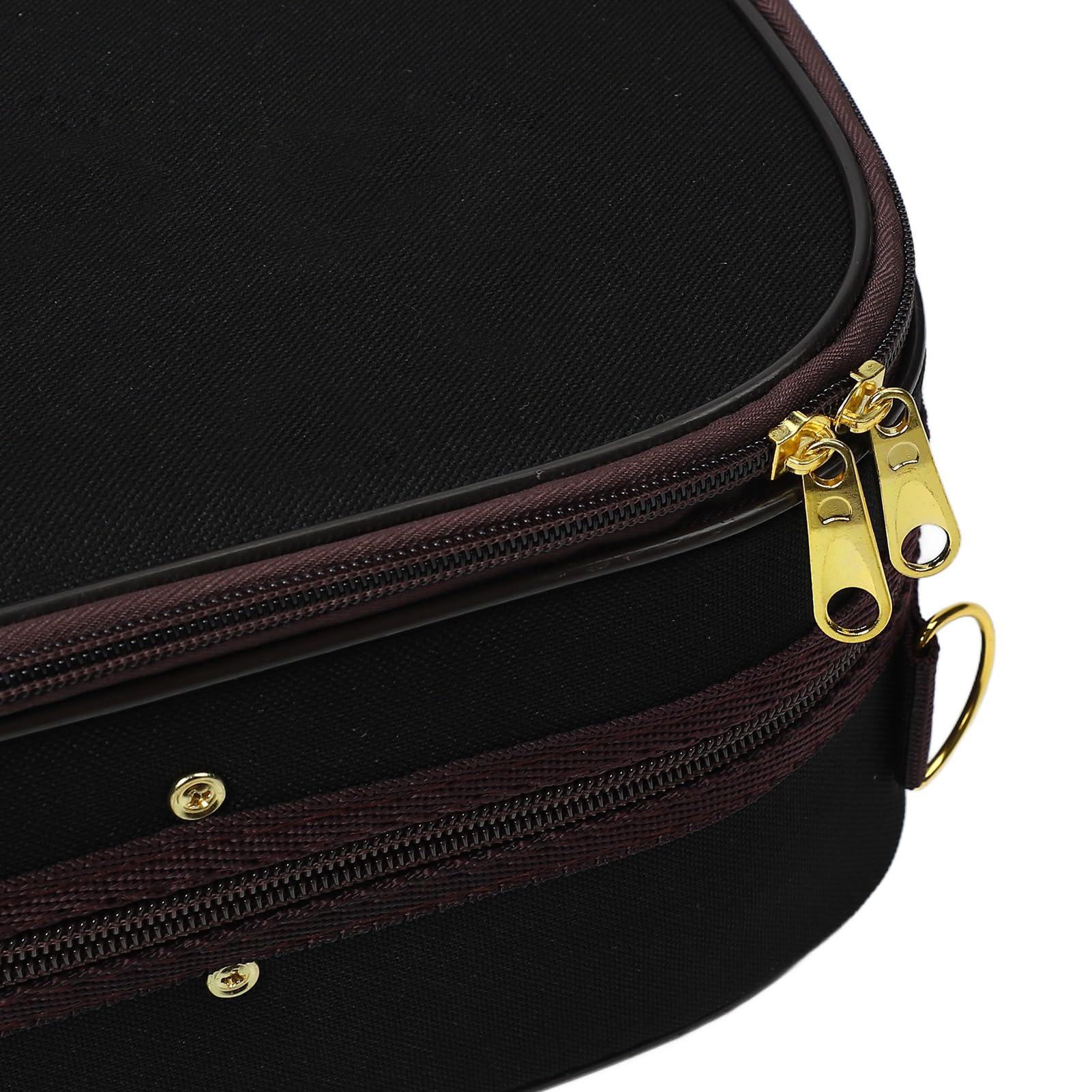 Custodia per Violino Riflettente 4/4 con Igrometro, Custodia Rigida per Violino, Materiale Riflettente, Design Portatile