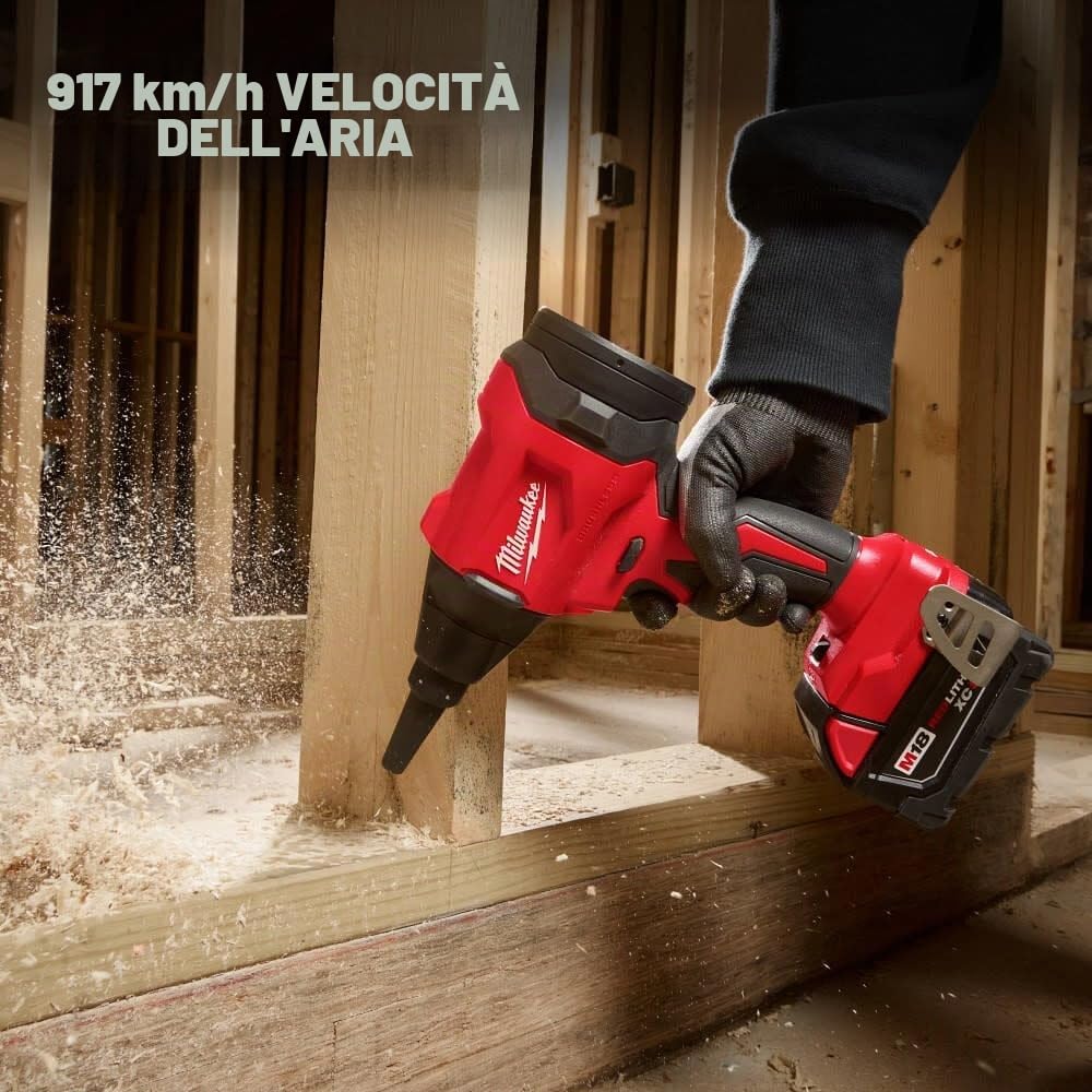 Milwaukee Elettrico M18trade - Soffiatore di precisione senza spazzole