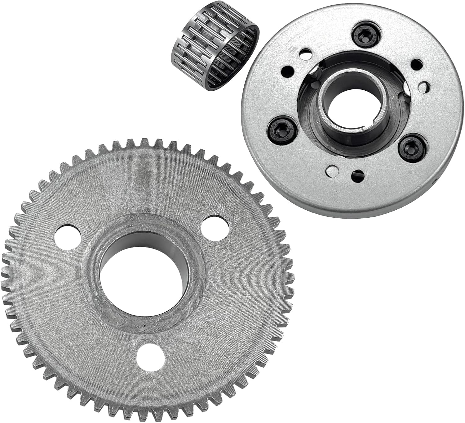 Main Starter Drive Clutch Flywheel kit for GY6-125cc 150cc 152QMI 157QMJ ATV go karts Motorcycle Scooter bikes