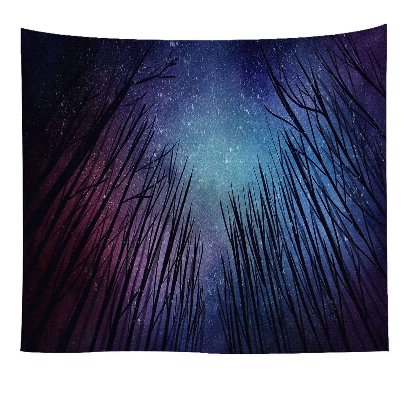 Tapiz de pared bosque de estrellas para tapar imperfecciones