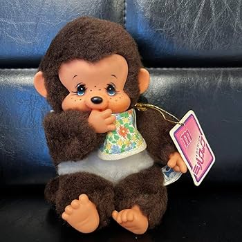 Amazon | レトロ ミルクック ハニートイス ベビー サル 猿 人形