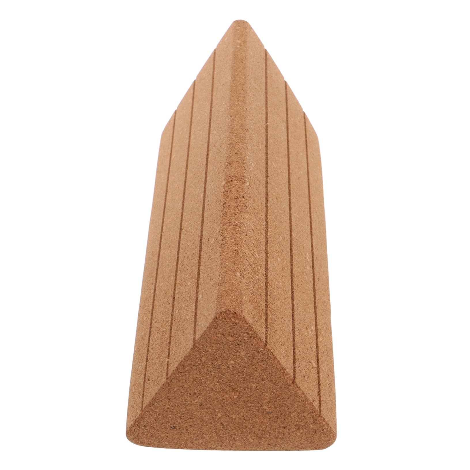 Bloque de Yoga Triangular de Corcho para Niños, Amarillo