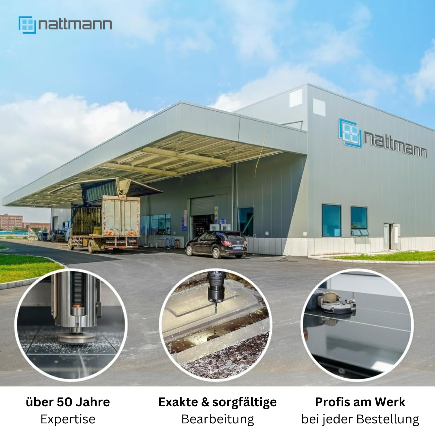 nattmann Acrylglas - XT - PMMA - Acrylplatte & Acrylscheibe 2-10 mm - Klare & Transparente Kunststoffplatte - für Hobby & Bastler - 3 mm, 1200 x 800 mm