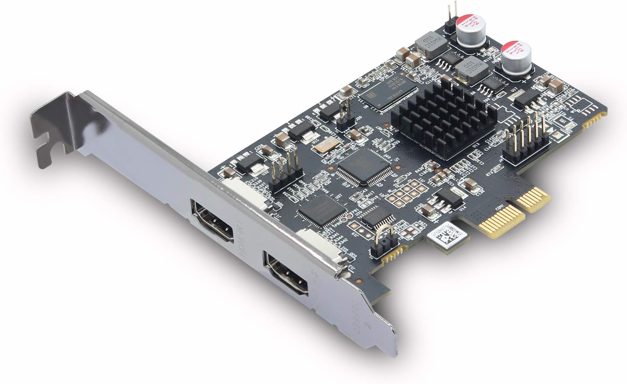 Uldra-P60 Video Capture Card, True 60fps Recording and Streaming @1080p, Ultra Low Latency Preview, H.264/AVI Software encoding, PCI-Express x1 (Pirect Uldra-P60)
