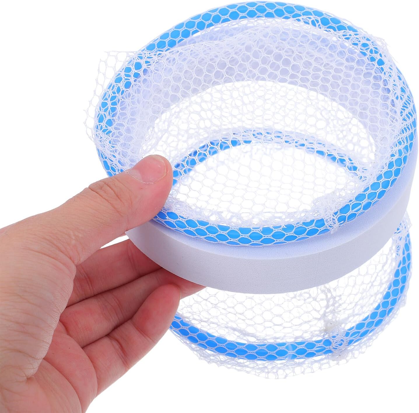 GLEAVI Floating Guppy Breeding Box Fish Tank Isolation Mesh Hatchery Nursery Aquarium Breeder Kit with Feeding Ports for Indoor Fish Reproduction