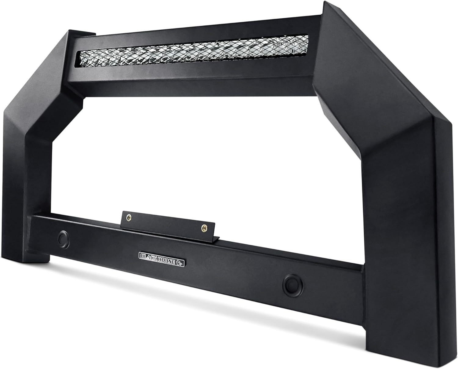 Black Horse Armour Bull Bar No skid plate Matte Black Compatible with 2021-2024 Ford Bronco Sport-AB-F07