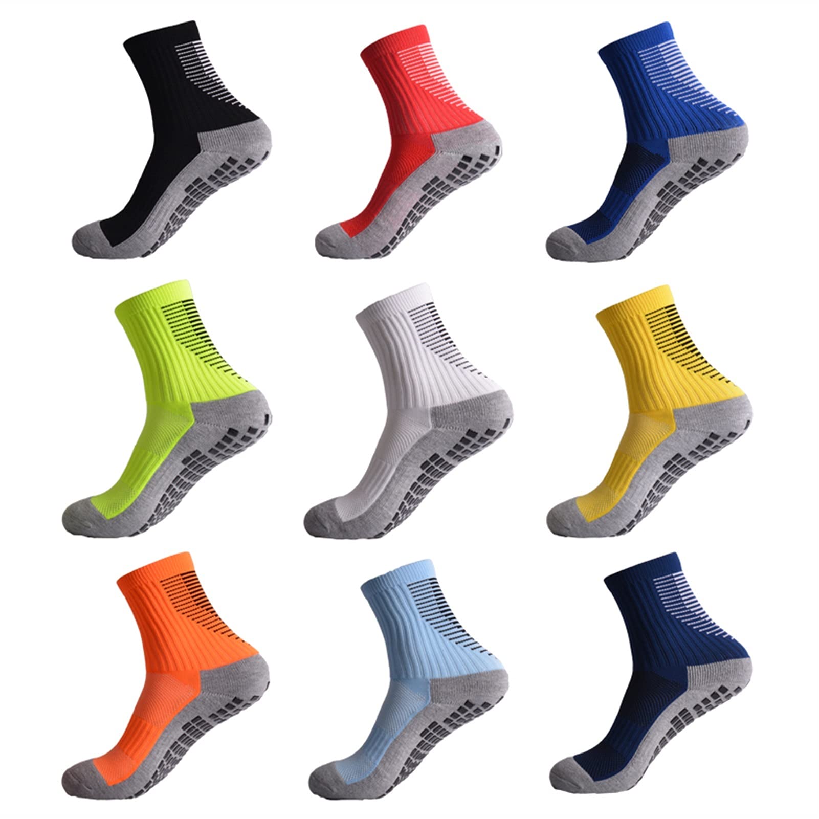 Calzini da Calcio Traspirante Antiscivolo all'aperto Football Americano for Il Calcio in Bicicletta da Corsa Sportive Calzini da Uomo Calzini da Ciclismo