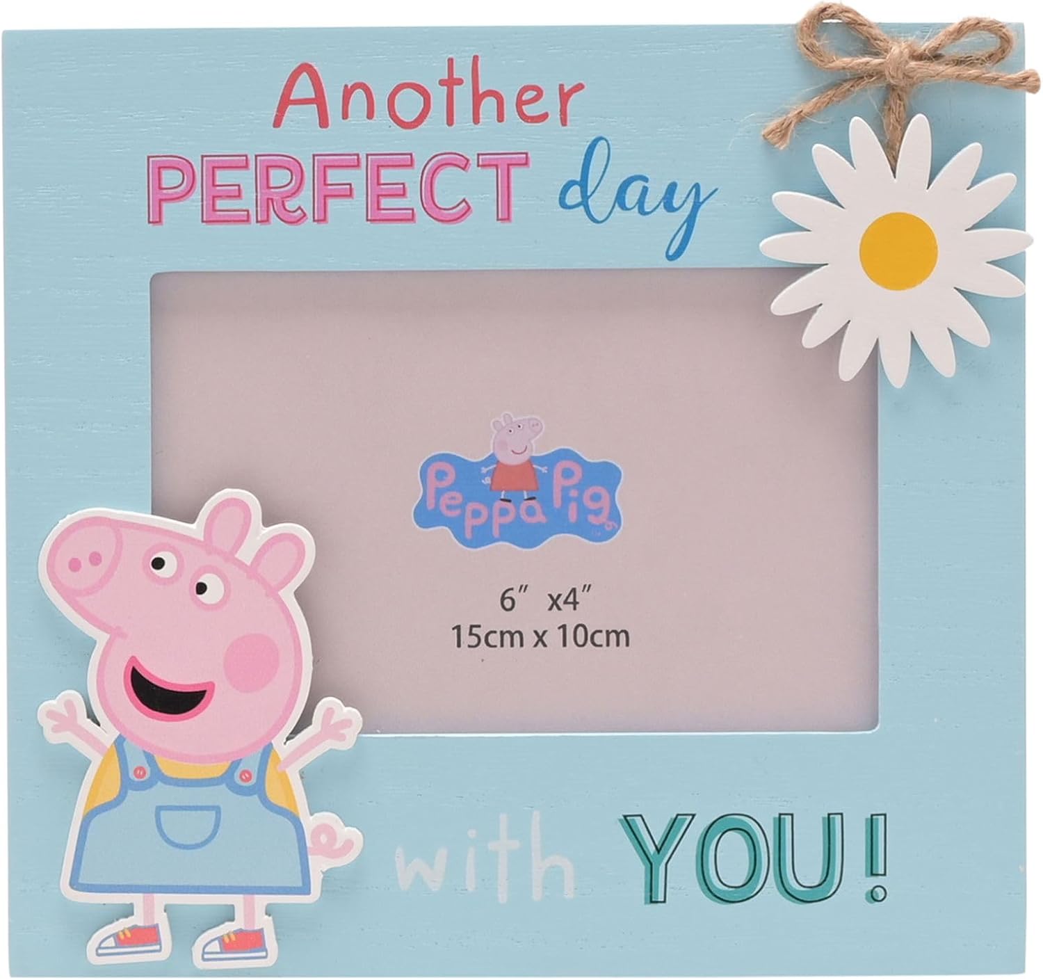 Peppa Pig Perfect Day Photo Frame 6" X 4”