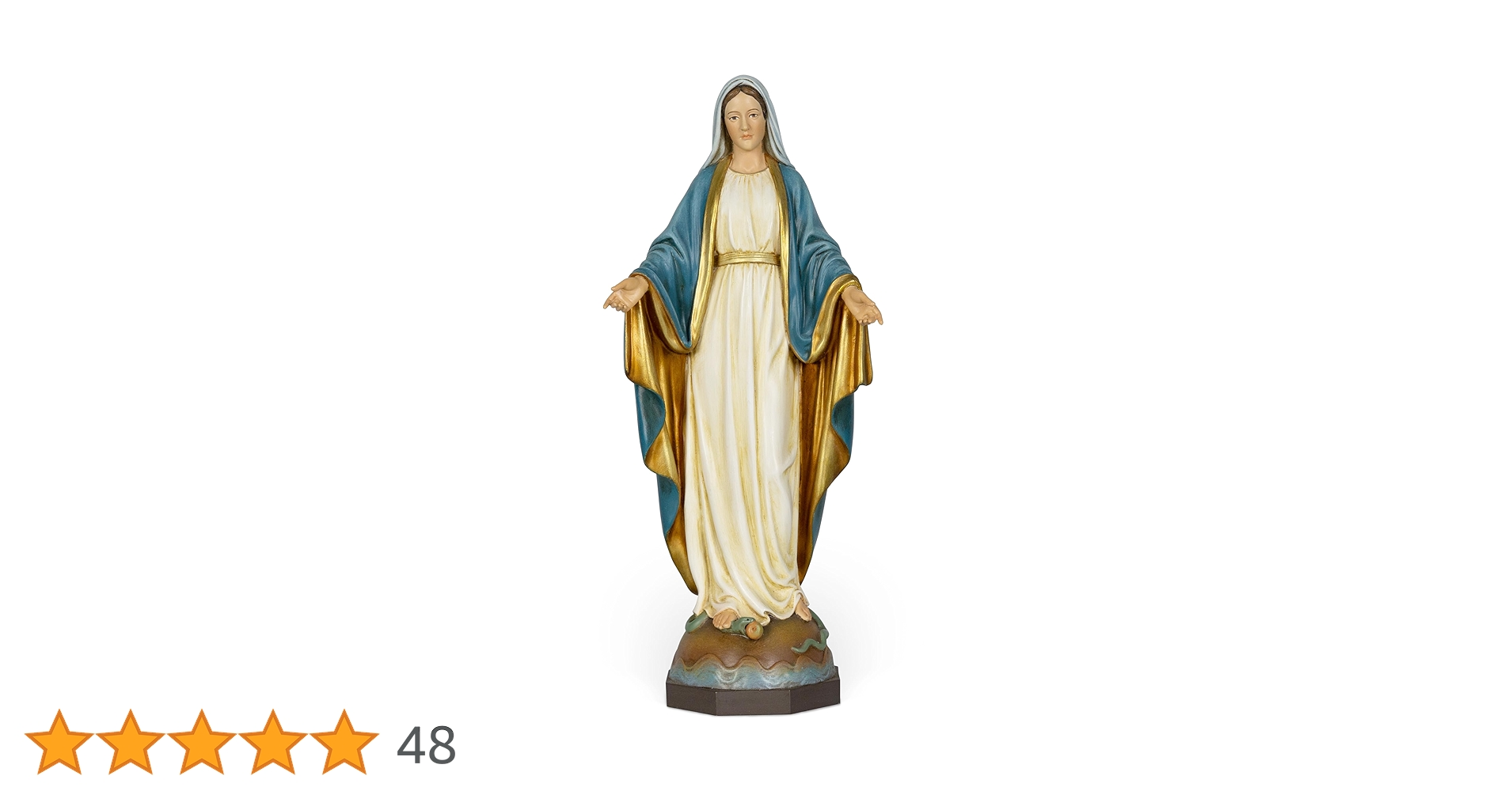 置物マリア様 Amazon.co.jp: BCカトリック妊婦マリア像、32.54cm高さの聖母