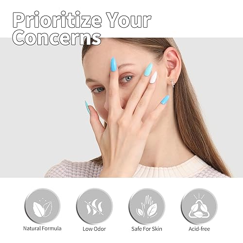 Miniatura 6 de CANNI 2 piezas de juego de deshidratador e imprimación para uñas sin ácido, juego de primer para uñas de secado al aire y kit de manicura con gel