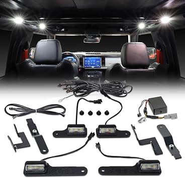 IAG LED Dome Light Kit V2 for Ford Bronco 2021+ 4 Door Hardtop