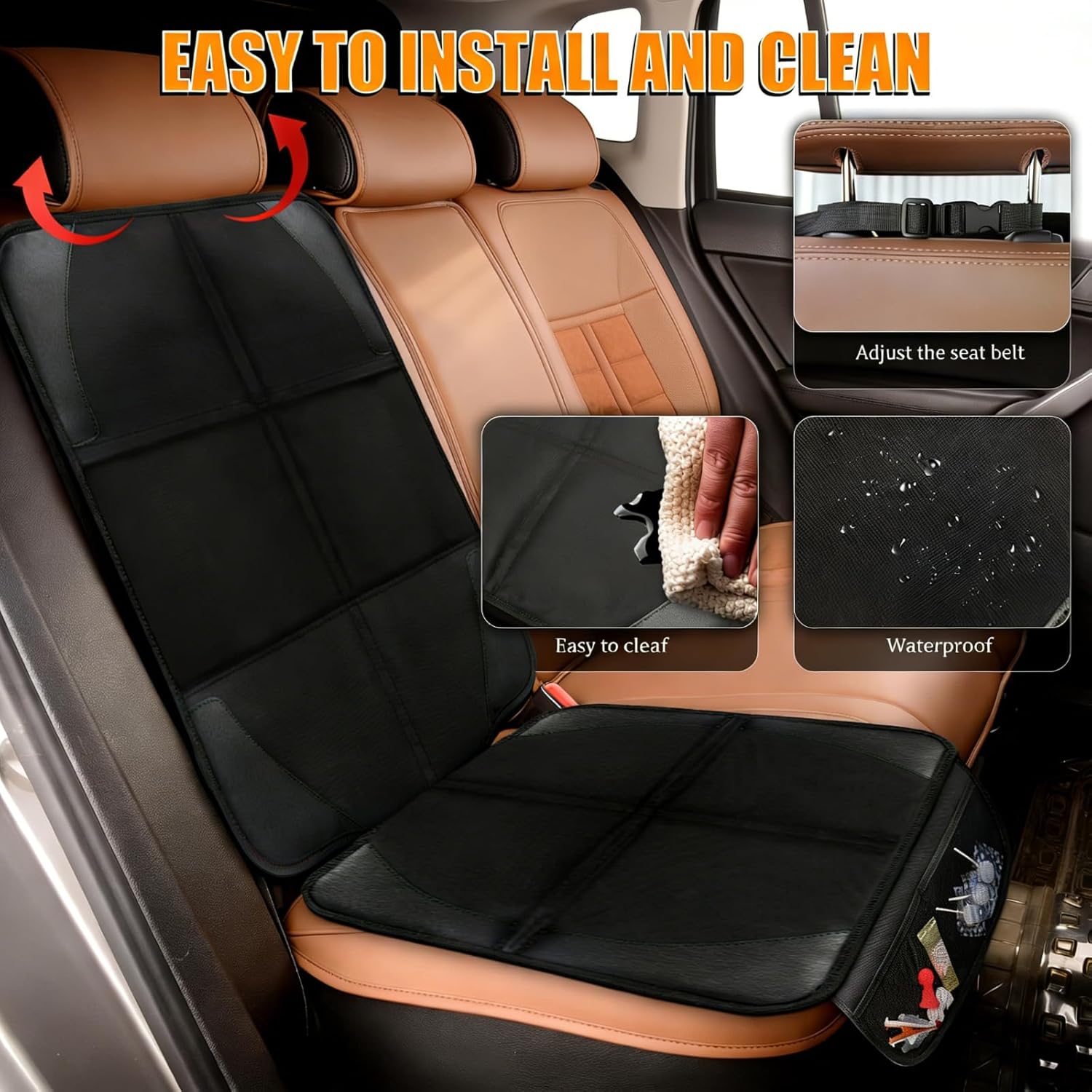 Safeguard Your Car Seats: Review of Bacgnyer 2-Pack Car Seat Protectors
