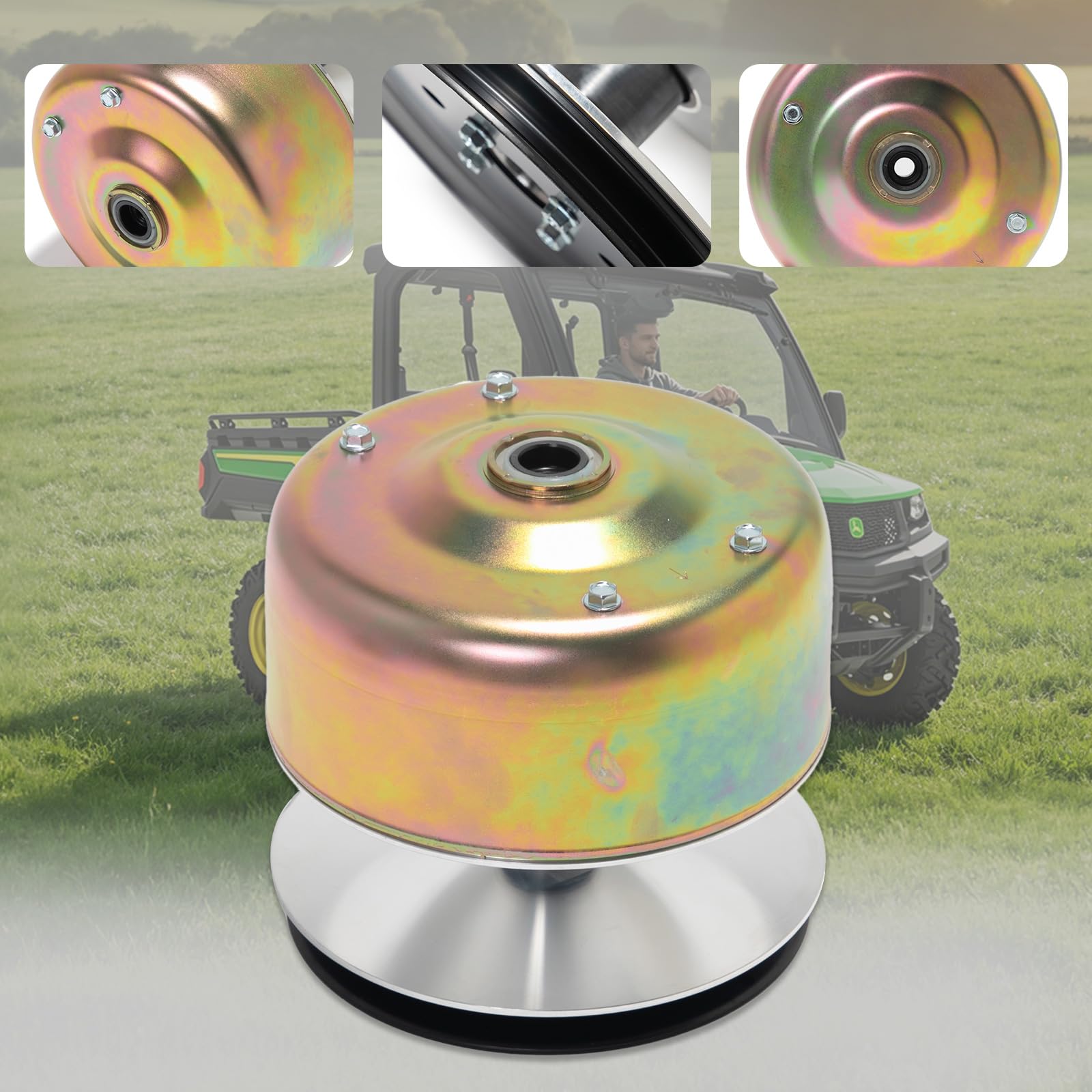 Frizione primaria per John Deere TX Turf o TX Turf 4X2 Gator, sostituisce AM137898 AM138536 (Sub per AM133495 AM136510)