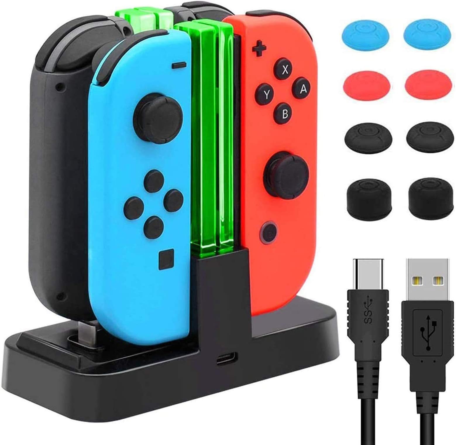 Controller Charger for Nintendo Switch, Charging Dock Stand