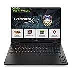 HP HyperX OMEN 15, AMD Ryzen 7 260, 8GB-RTX 5050, 24GB DDR5 (Upgradeable), 1TB SSD, 180Hz, 2.5K, 500 nits, 3ms resp time, 15.3”/38.9cm, Win11, Office24, Black, 2.42kg, gb0038AX, RGB, AI Gaming Laptop