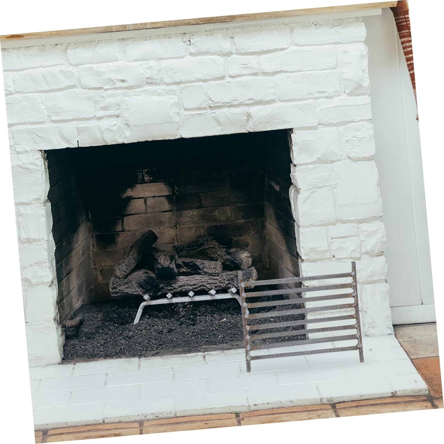 Gadpiparty Heavy Duty Fire Pit Grill Grate Durable Cooking Grate for Outdoor Bbq High Heat Resistance Fireplace Accessory User Friendly Design for Efficient Burning
