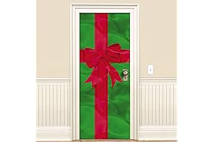 Amscan Festive Christmas Door Foil Party Decoration