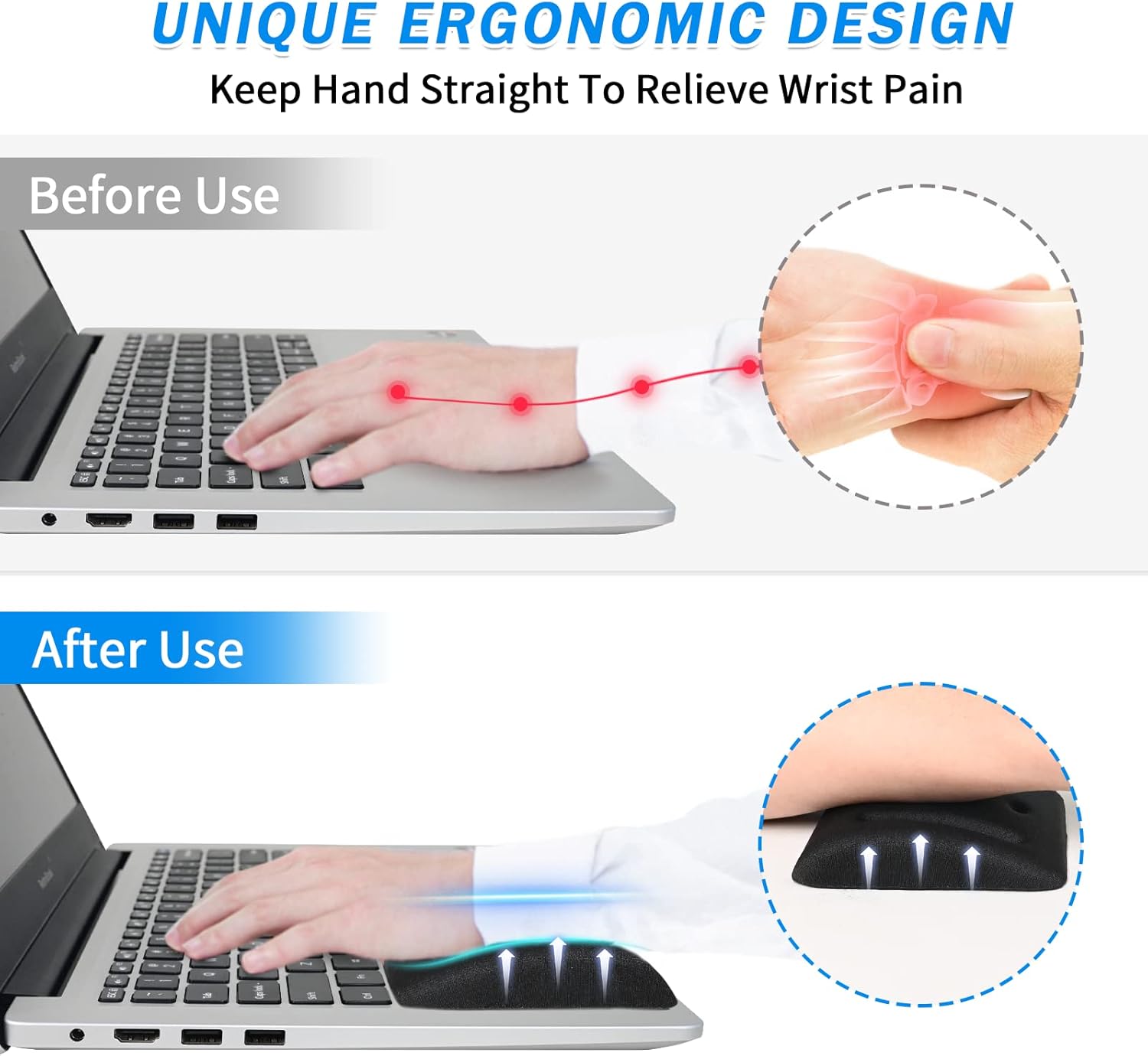 VAGAU Ergonomic Wrist Rests - Image 4