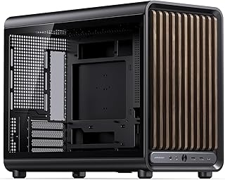 JONSBO D33 Wood Black Micro-ATX PC Case