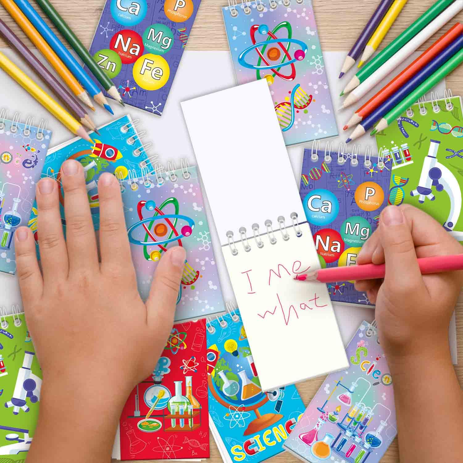 Ywediim Science Party Favors, Including Gift Bags , Stickers Badge Slap Bracelets Silicone Wristbands DIY Stickers - Image 4