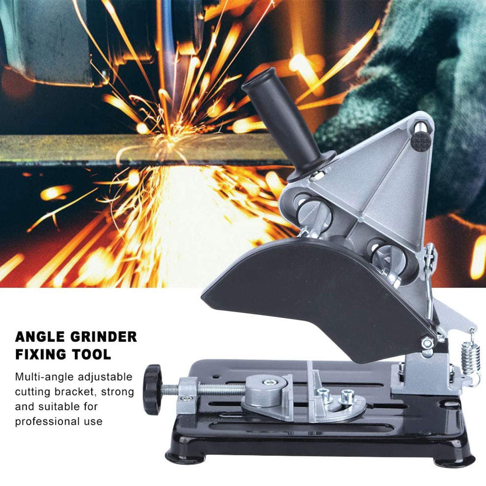Supporto Per Smerigliatrice Angolare Con Base In Ghisa - Multifunzione Per Tagli Precisi