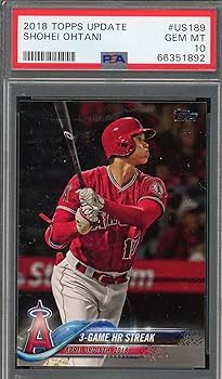 【レアシリーズ！】2018 Topps Update Series Amazon.com: Shohei Ohtani 2018 Topps Update Rookie Card