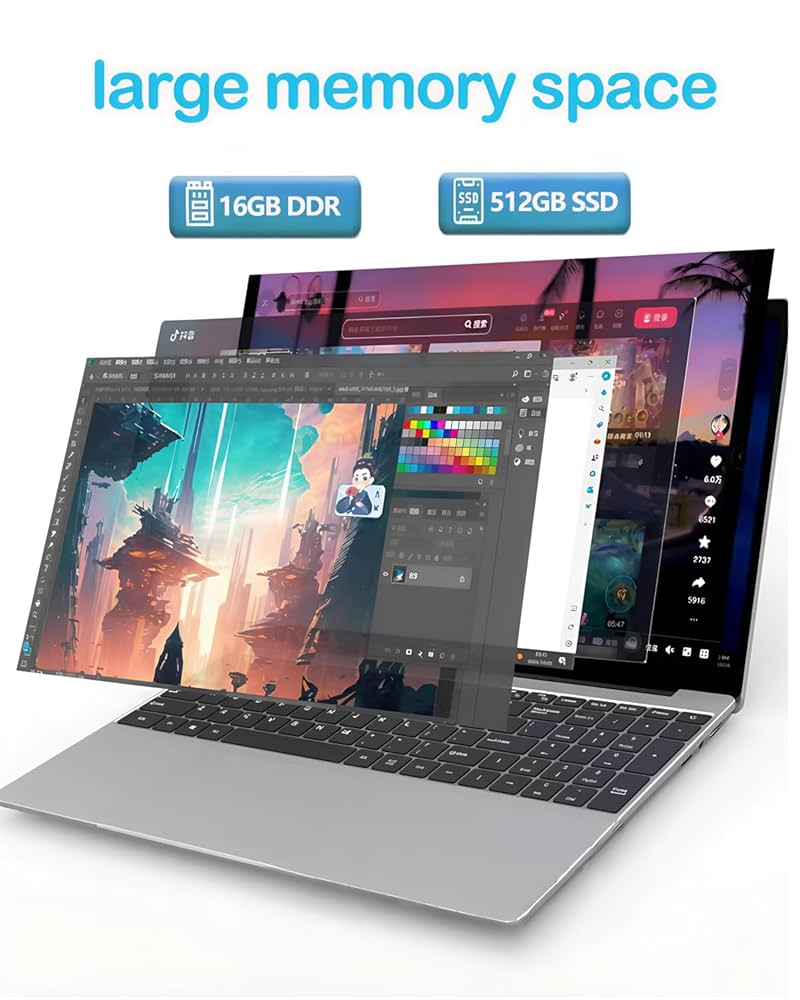 Amazon.co.jp: XYPLOXZ ノートパソコン コンピュータ 15.6インチ