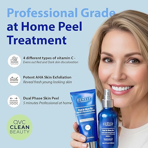 Miniatura 2 de DR. DENESE PEEL RX: VITAMIN C FACE PASTE & AHA PEEL DROPS SET | Una exfoliación física y química | Revela una piel radiante GlasSLIKE brillante |