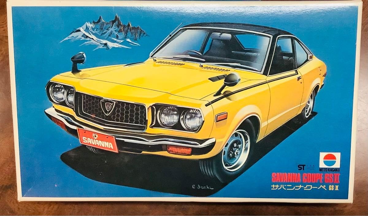 ☆訳あり当時物☆マツダ・サバンナクーペGSⅡ/ナカムラ1/20 乗用車