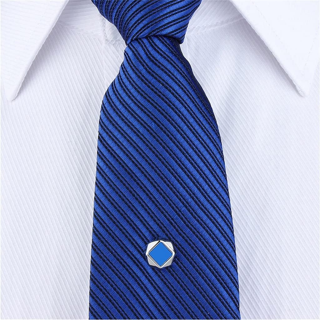 Men's Tie Studs Pins With Chains Wedding Gifts Clips Fixing Pin Buckles Decorative Accessories